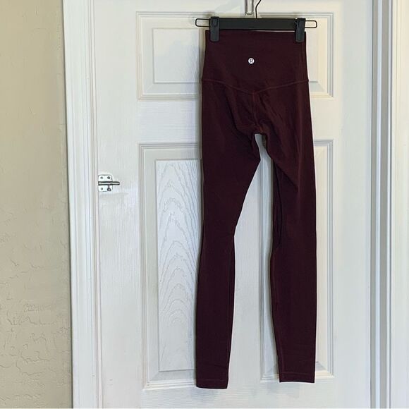 Lululemon Align High-Rise Pant 28" Garnet Size 0 - Picture 4 of 9